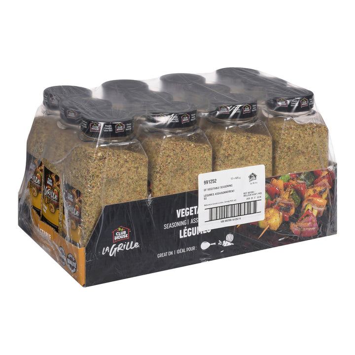 Case of Vegetable Seasoning La Grille - 12 x 625 g (Case = 1 x 625 g) - Mccormick & Co - Restaurant and Foodservice Ingredients - Canadian Distribution