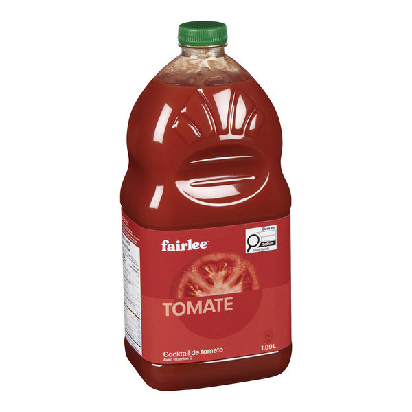 Juice Tomato Cocktail - Fairlee Juices - 6 x 1.89 L - Restaurant and Foodservice Ingredients - Canadian Distribution - Ships Free Within Canada on Orders Above CAD $199