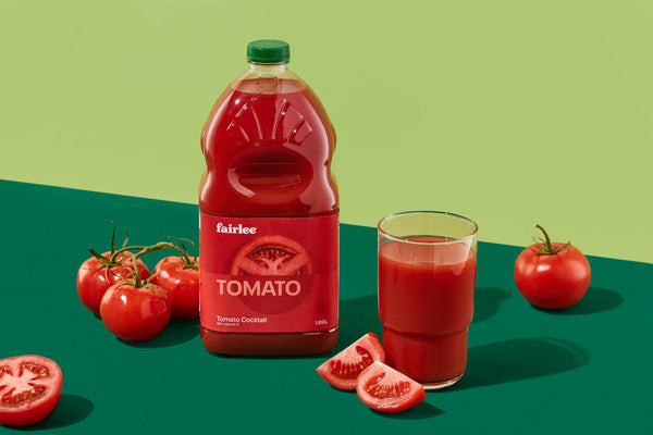 Juice Tomato Cocktail - Fairlee Juices - 6 x 1.89 L - Restaurant and Foodservice Ingredients - Canadian Distribution - Ships Free Within Canada on Orders Above CAD $199