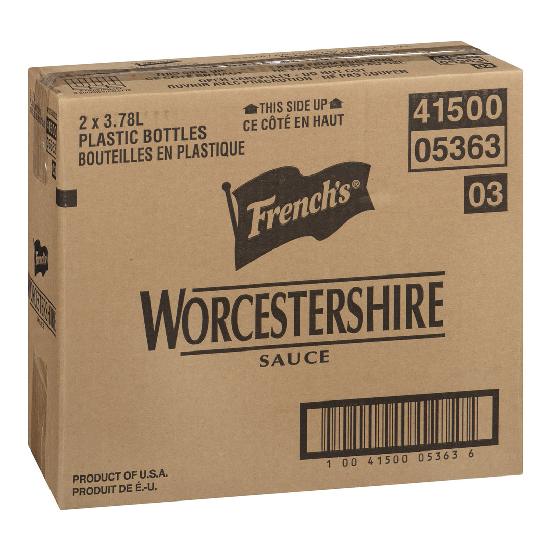 Sauce Worcestershire - 2 x 3.78 L - Frenchs - Restaurant and Foodservice Ingredients - Canadian Distribution