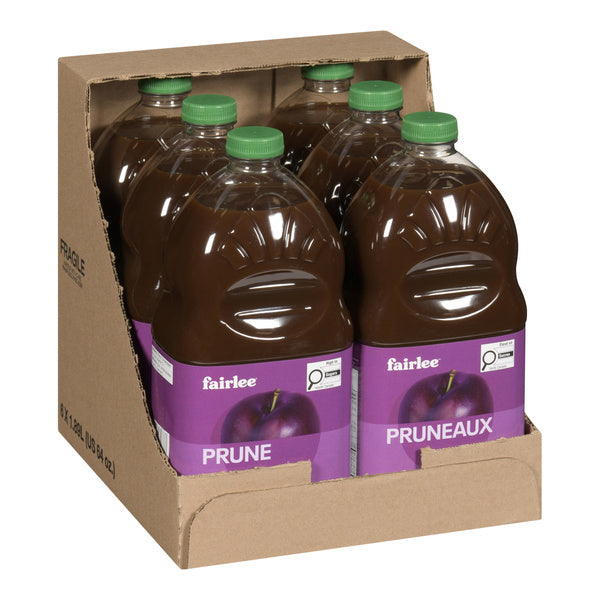 Juice Prune Nectar - Fairlee Juices - 6 x 1.89 L - Restaurant and Foodservice Ingredients - Canadian Distribution - Ships Free Within Canada on Orders Above CAD $199