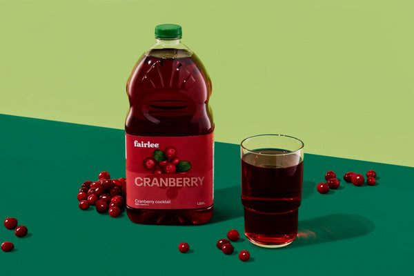 Drink Cranberry Cocktail - Fairlee Juices - 6 x 1.89 L - Restaurant and Foodservice Ingredients - Canadian Distribution - Ships Free Within Canada on Orders Above CAD $199