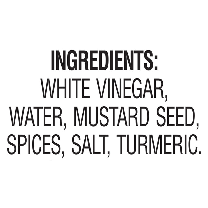 Bouteille de moutarde jaune à l'envers - 24 x 375 mL - Heinz - Ingrédients pour restaurants et services de restauration - Distribution canadienne