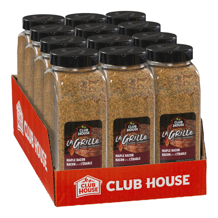 Case of Seasoning Bacon Maple Spice - 12 x 625 g (Case = 1 x 625 g) - Lagril - Restaurant and Foodservice Ingredients - Canadian Distribution