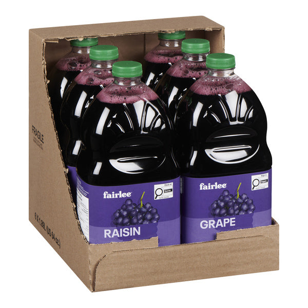 Juice Grape - Fairlee Juices - 6 x 1.89 L - Restaurant and Foodservice Ingredients - Canadian Distribution - Ships Free Within Canada on Orders Above CAD $199