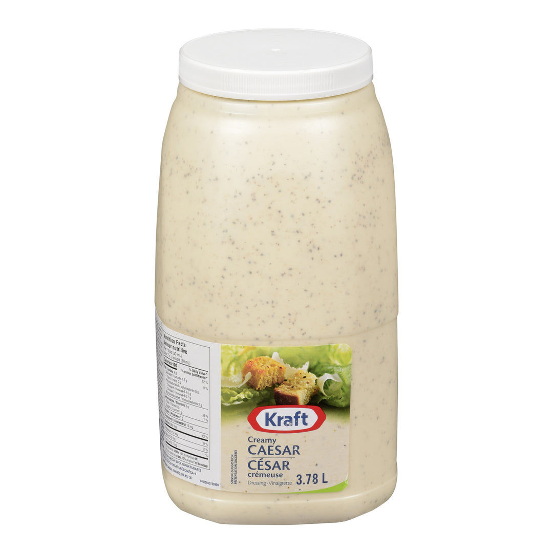 Dressing Caesar Creamy - 2 x 3.78 L - Kraft - Restaurant and Foodservice Ingredients - Canadian Distribution