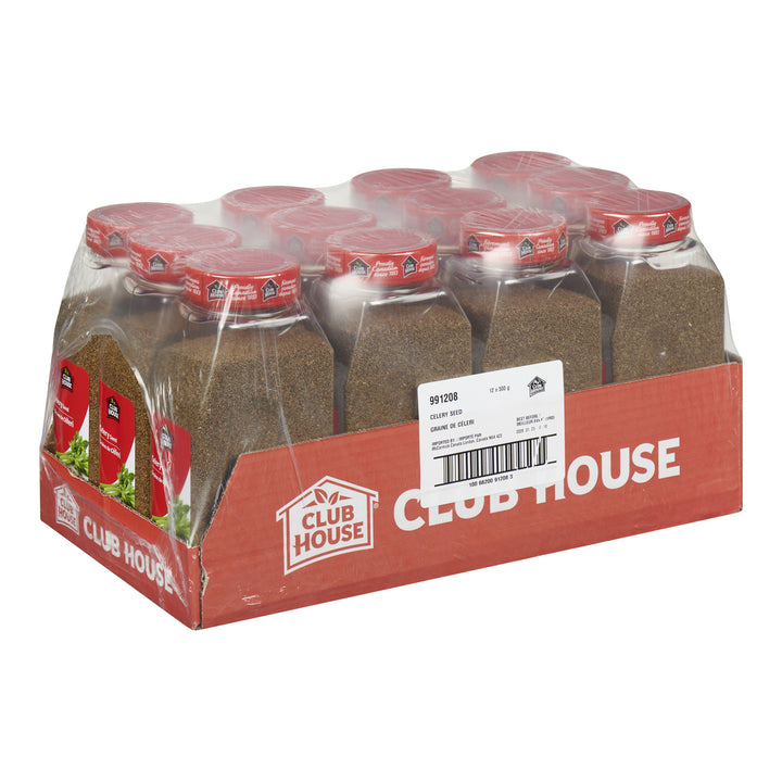 Case of Spice Celery Seed - 12 x 500 g (Case = 1 x 500 g) - Clubhouse - Restaurant and Foodservice Ingredients - Canadian Distribution