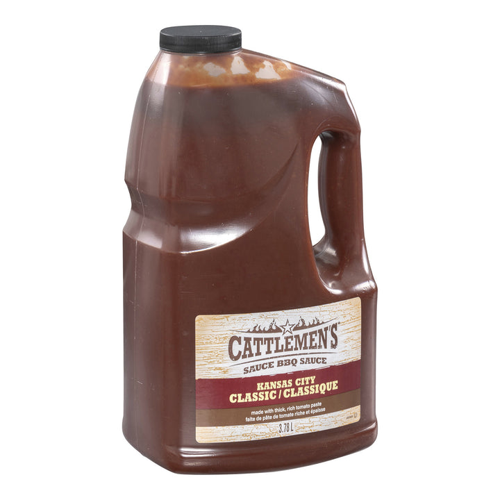 Sauce BBQ Classic Kansas City Style - 2 x 3.78 L - Cattlemen's - Restaurant and Foodservice Ingredients - Canadian Distribution