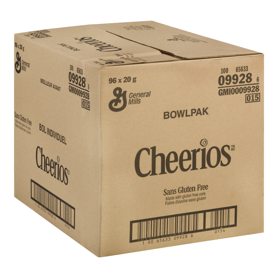 Cereal Cheerio Bowl Pack - 96 x 20 g - General Mills - Restaurant and Foodservice Ingredients - Canadian Distribution