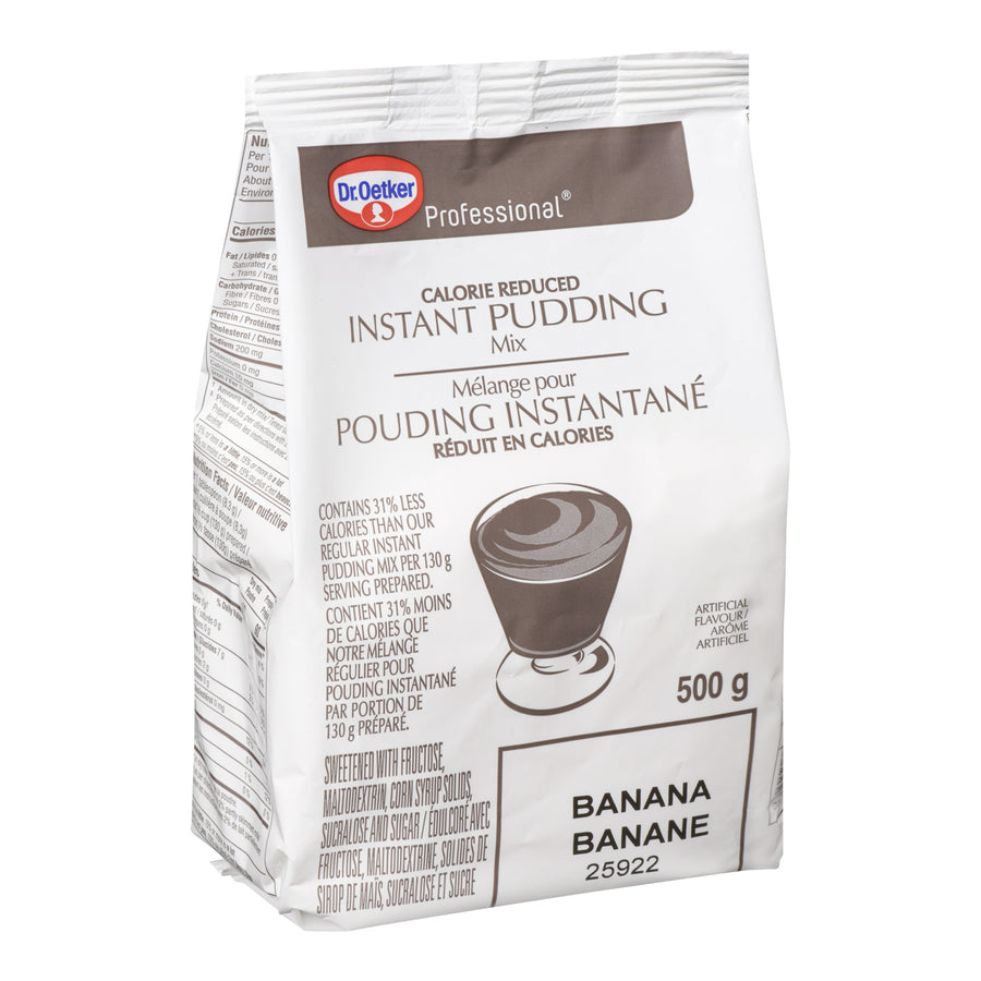 Pudding Banana Instant Calorie Reduced 