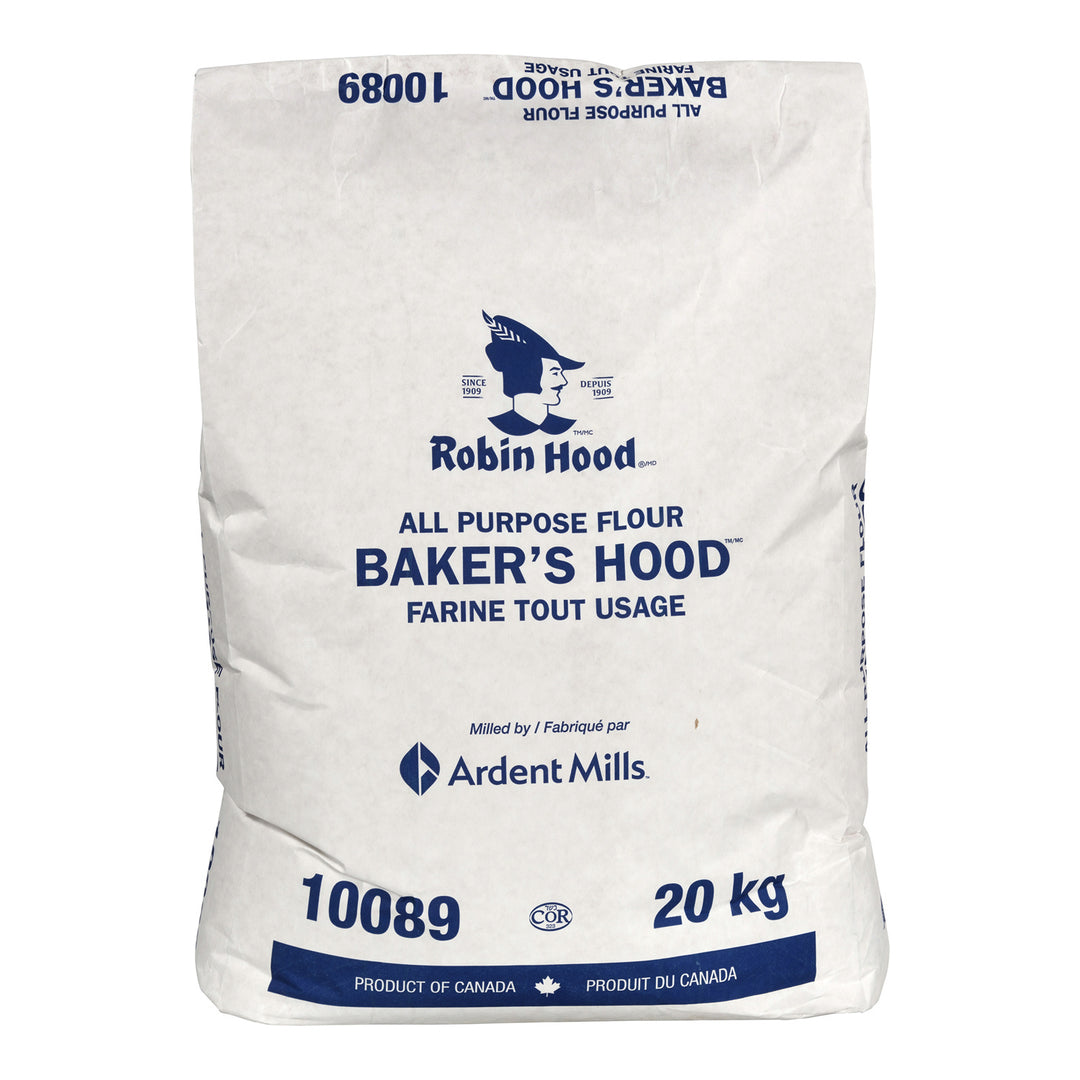 Flour All Purpose Bakers Hand - 1 x 20 kg - Ardent Mills Fl - Restaurant and Foodservice Ingredients - Canadian Distribution