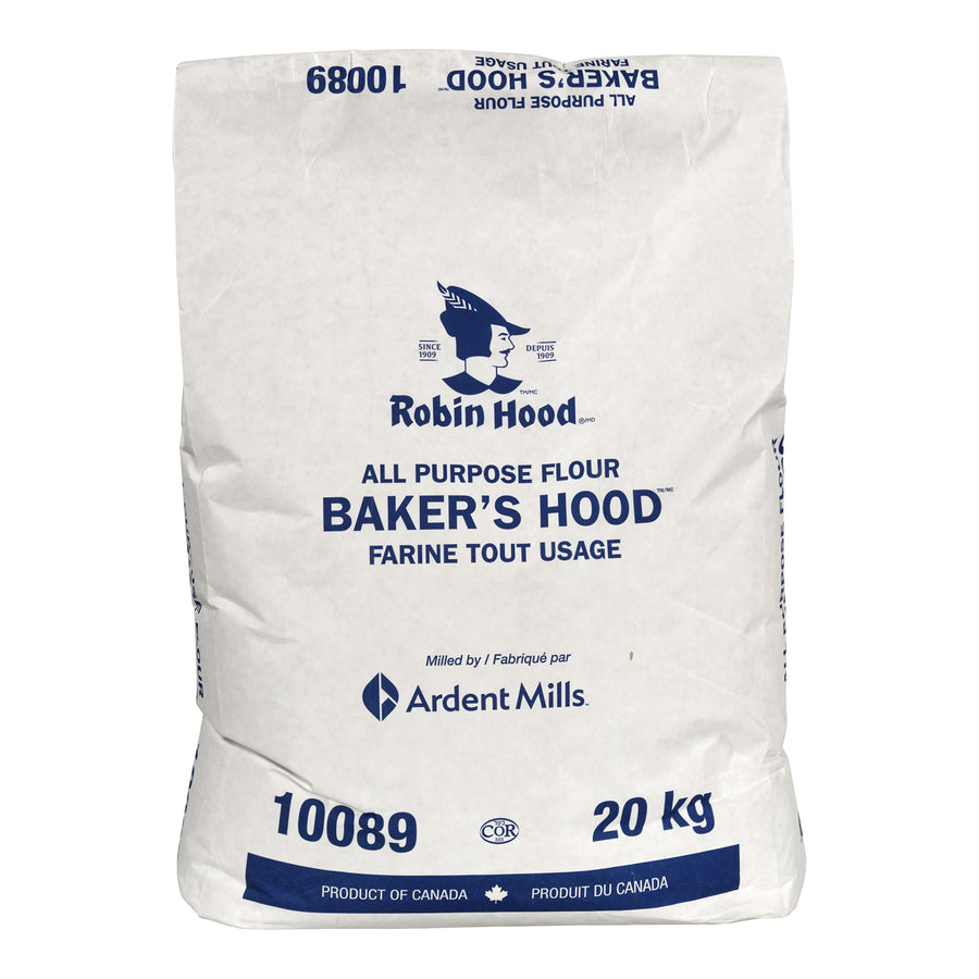 Flour All Purpose Bakers Hand - 1 x 20 kg - Ardent Mills Fl - Restaurant and Foodservice Ingredients - Canadian Distribution