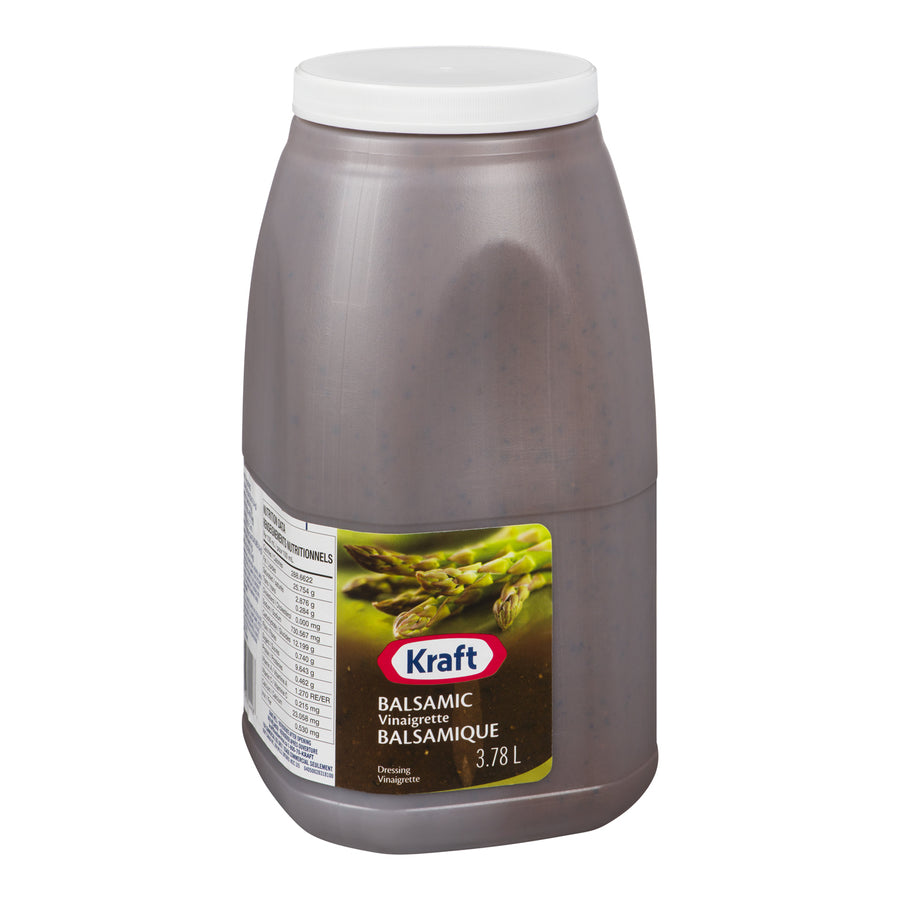 Dressing Balsamic Vinaigrette - 2 x 3.78 L - Kraft - Restaurant and Foodservice Ingredients - Canadian Distribution