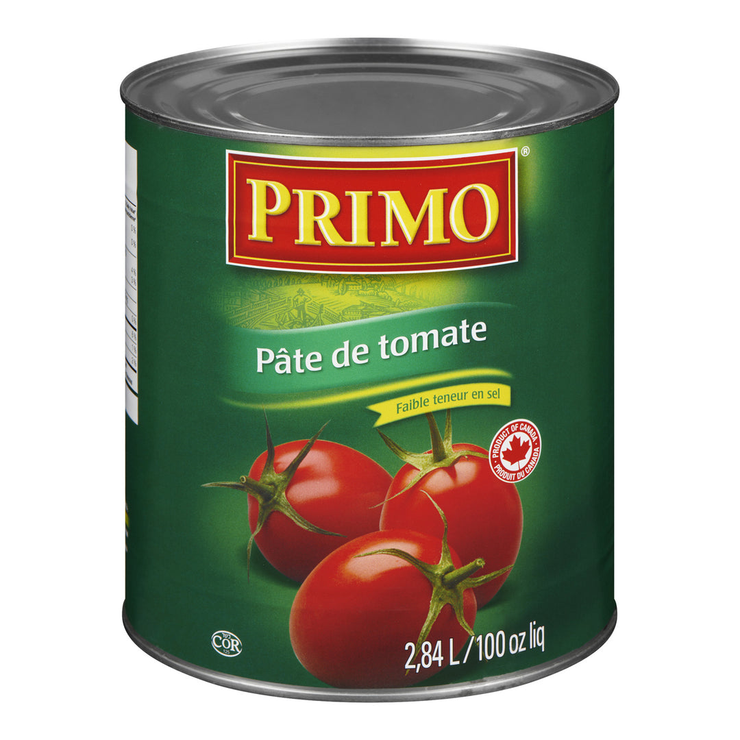 Paste Tomato - 6 x 2.84 L - Primo - Restaurant and Foodservice Ingredients - Canadian Distribution