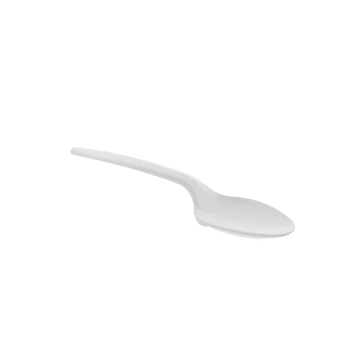 Spoon Plastic Polypropylene White Medium Weight - 1000 count - Prairie Packagi - Packaging and Accessories - Restaurant Supplies and Equipment - Canadian Distribution