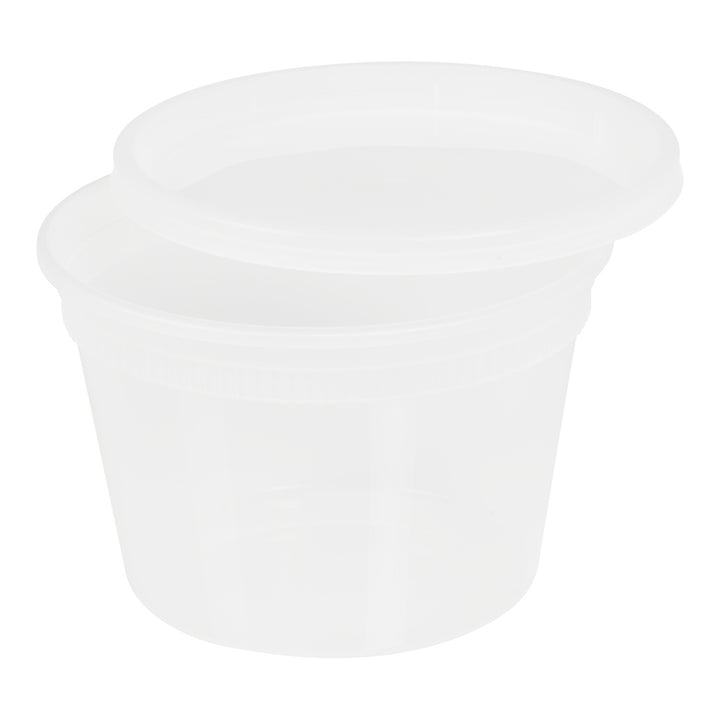 Container Plastic Deli Translucent With Lid - 240 x 16 oz - Delitainer - Packaging and Accessories - Restaurant Supplies and Equipment - Canadian Distribution