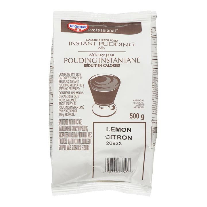 Pudding Lemon Instant Calorie Reduced 