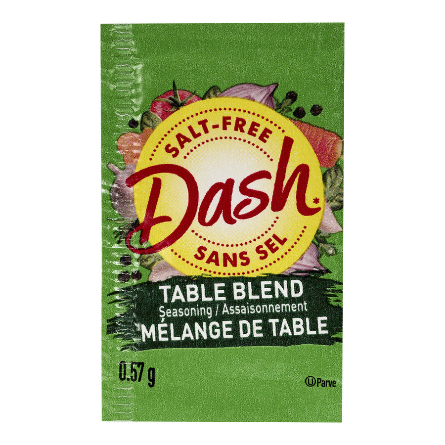 Seasoning Blend Table Pouch - 1 x 500 count - Dash - Restaurant and Foodservice Ingredients - Canadian Distribution