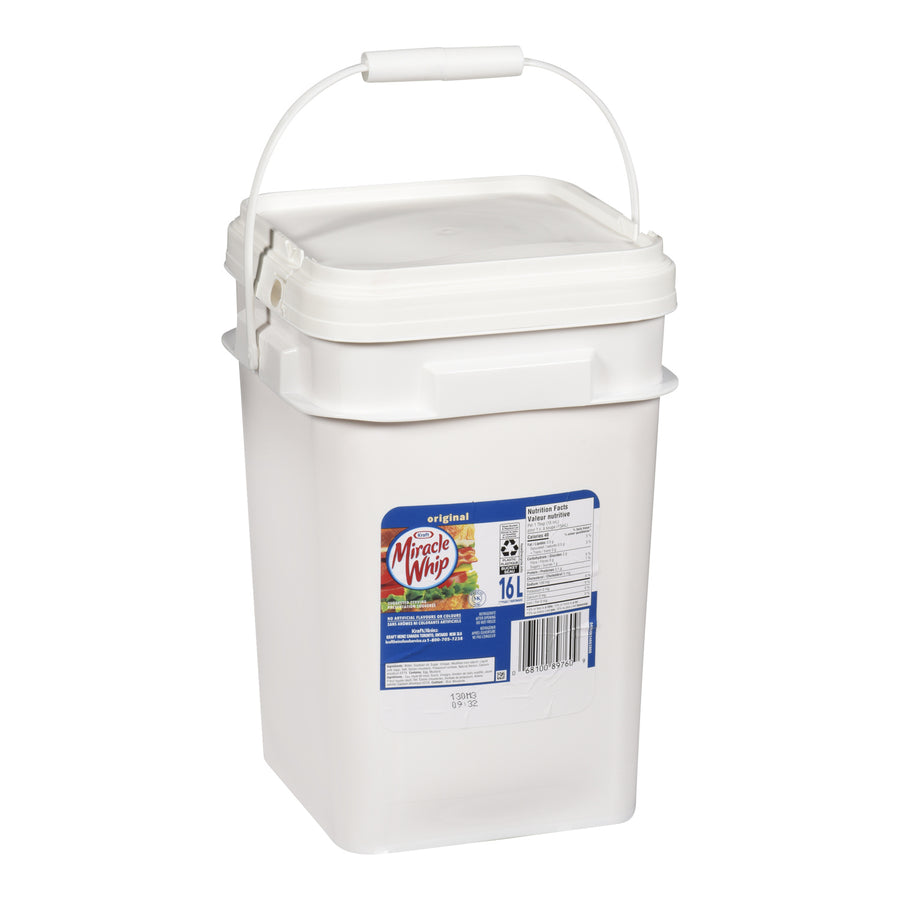 Dressing Original Miracle Whip - 1 x 16 L - Kraft - Restaurant and Foodservice Ingredients - Canadian Distribution