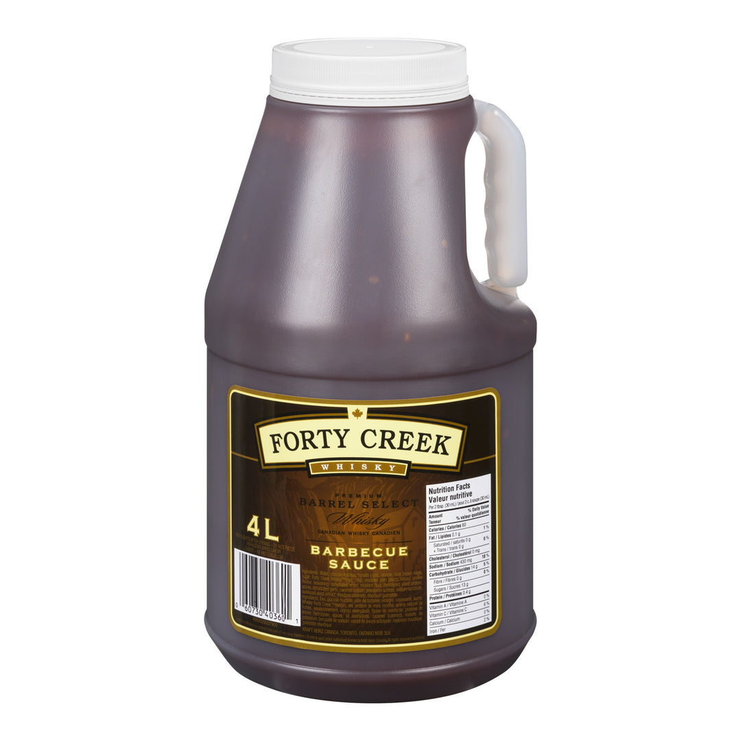 Sauce BBQ Forty Creek - 2 x 4 L - Richardson - Restaurant and Foodservice Ingredients - Canadian Distribution