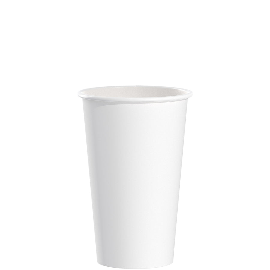 Cup Paper Hot White 16 oz. - 20 x 50 count - Solo Cup - Packaging and Accessories - Restaurant Supplies and Equipment - Canadian Distribution