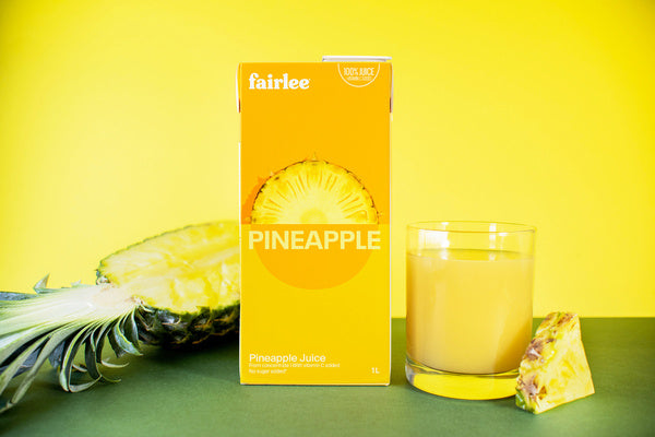 Juice Pineapple Fairlee - Fairlee Juices - 12 x 1 L - Restaurant and Foodservice Ingredients - Canadian Distribution - Ships Free Within Canada on Orders Above CAD $199