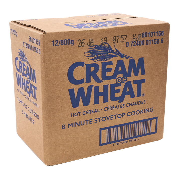 Cereal Cream Of Wheat - 12 x 800 g - Nabisco - Restaurant and Foodservice Ingredients - Canadian Distribution