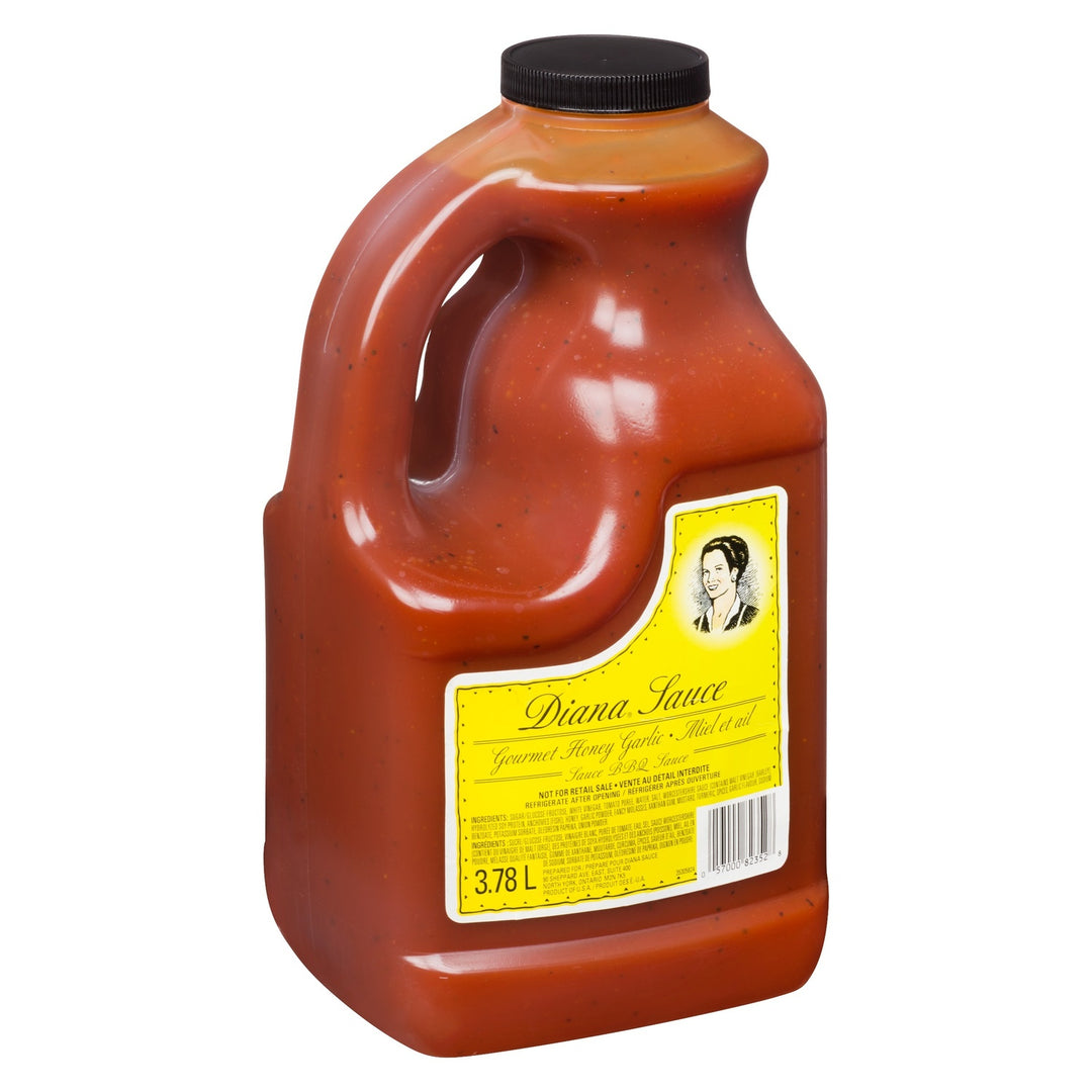 Sauce Honey Garlic BBQ - 2 x 3.78 L - Diana - Restaurant and Foodservice Ingredients - Canadian Distribution