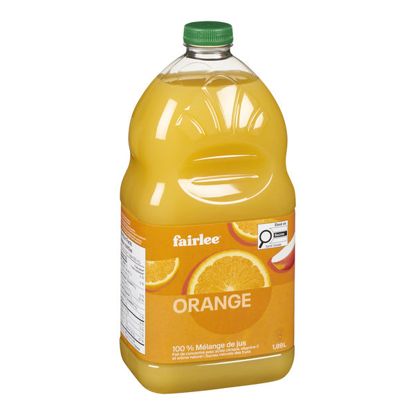 Juice Orange Blend - Fairlee Juices - 6 x 1.89 L - Restaurant and Foodservice Ingredients - Canadian Distribution - Ships Free Within Canada on Orders Above CAD $199