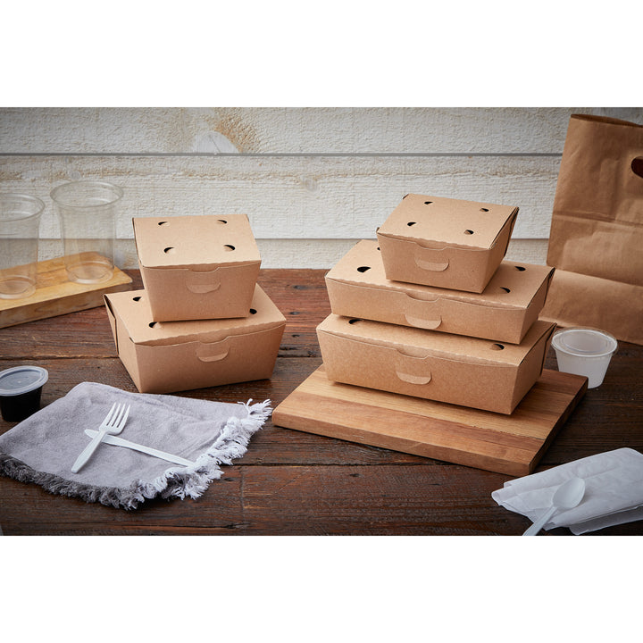 Container Paper 1 Kraft 4.5 x 4.5 - 6 x 52 count - Earth Choice - Packaging and Accessories - Restaurant Supplies and Equipment - Canadian Distribution