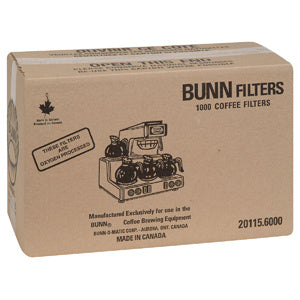 Café filtre régulier - 1 x 1000 - Bunn-o-matic - Emballage et accessoires - Fournitures et équipement pour restaurants - Distribution canadienne