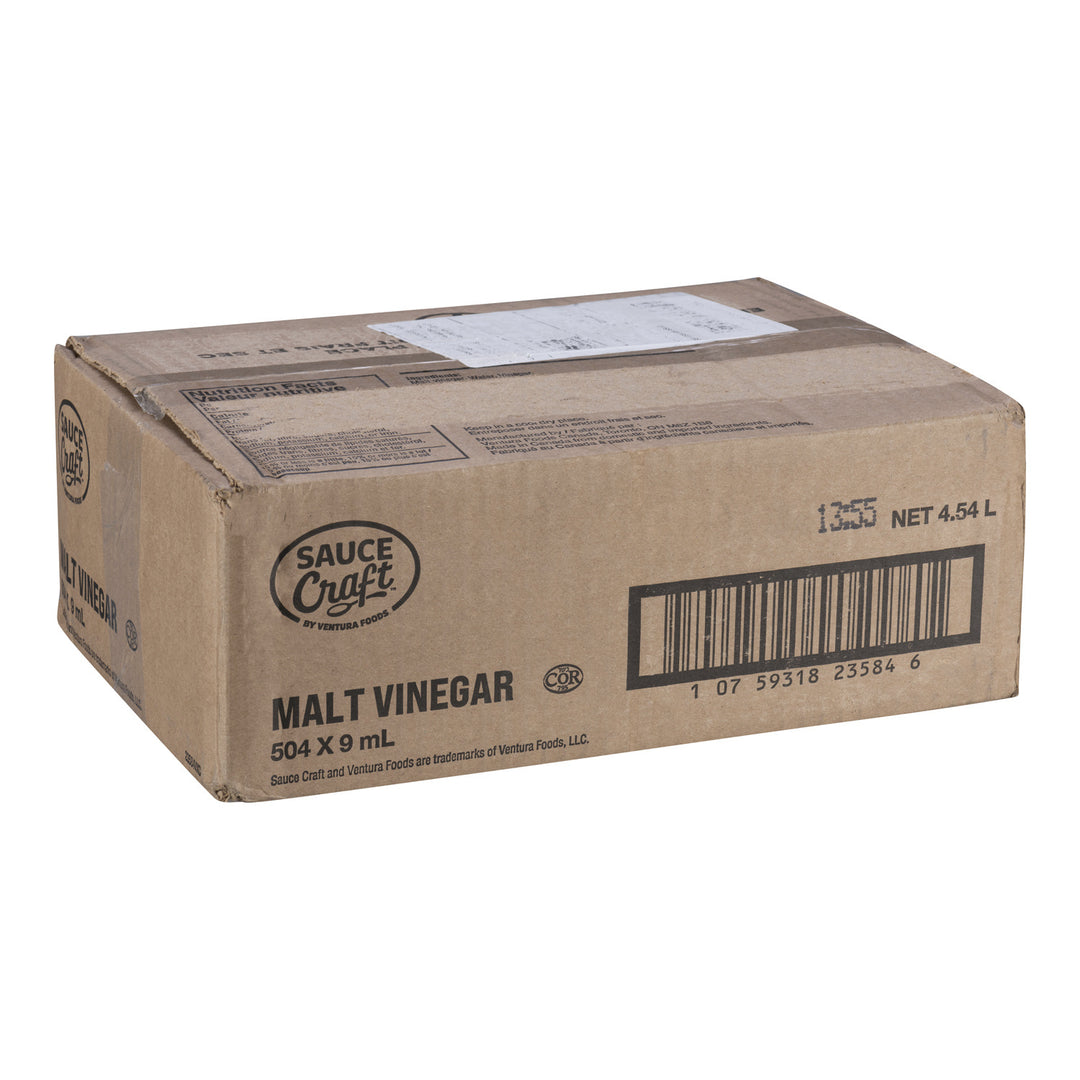 Vinegar Malt - 504 x 9 mL - Sauccft - Restaurant and Foodservice Ingredients - Canadian Distribution