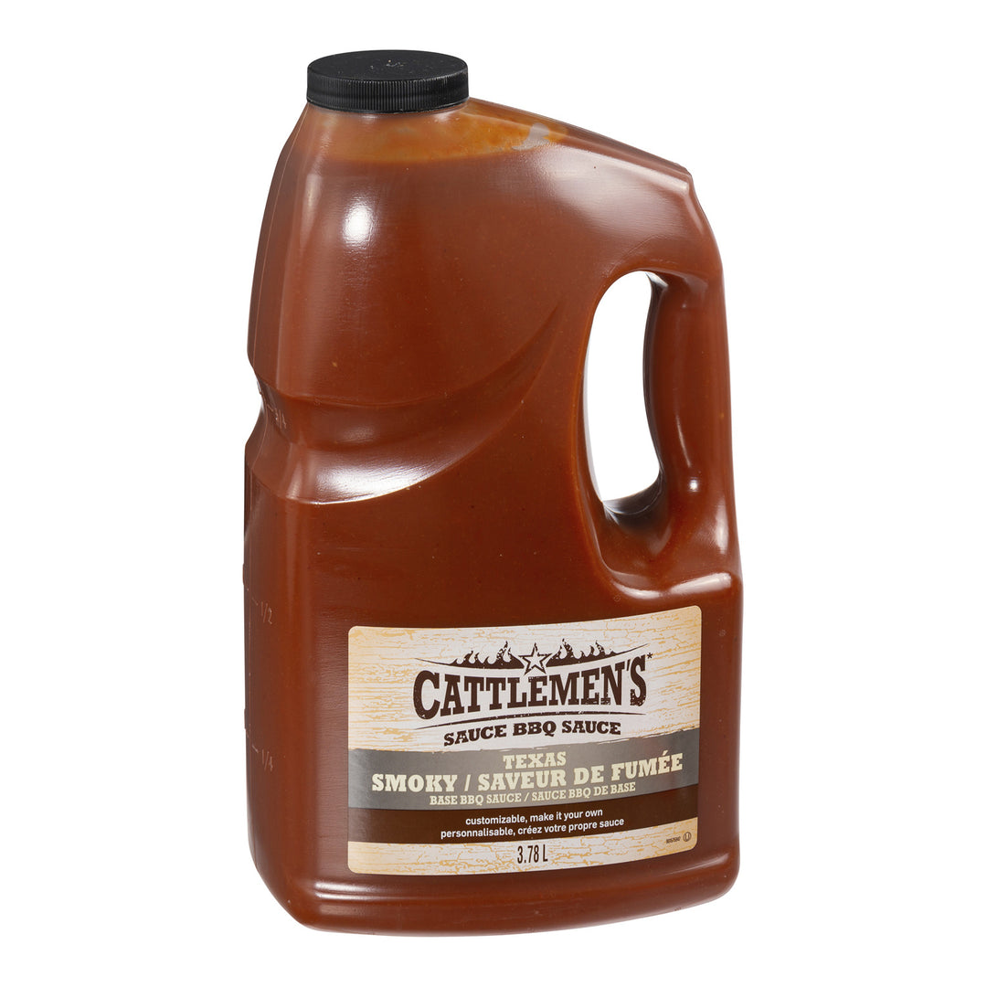 Sauce BBQ Smokey Texas Style - 2 x 3.78 L - Cattlemen's - Restaurant and Foodservice Ingredients - Canadian Distribution