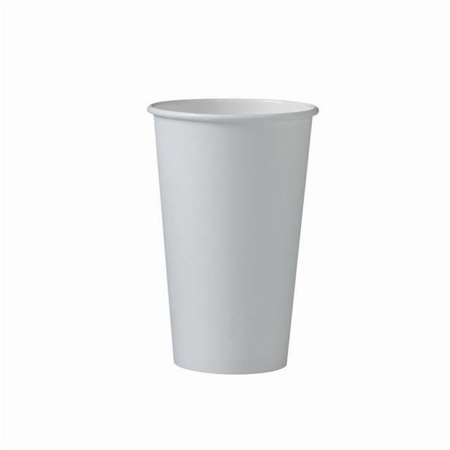 Cup Paper Hot White 16 oz. - 20 x 50 count - Solo Cup - Packaging and Accessories - Restaurant Supplies and Equipment - Canadian Distribution