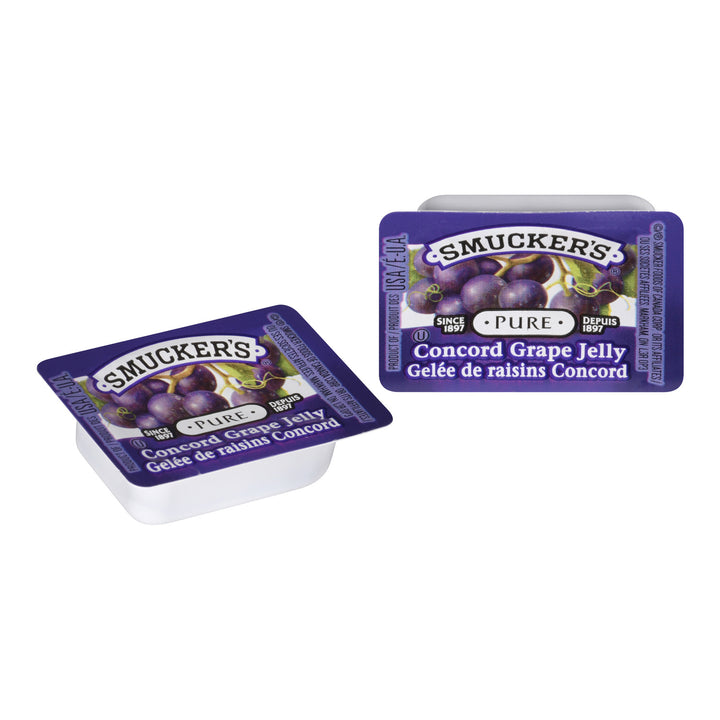 Jelly Grape - 200 x 10 mL - Jm Smucker - Restaurant and Foodservice Ingredients - Canadian Distribution