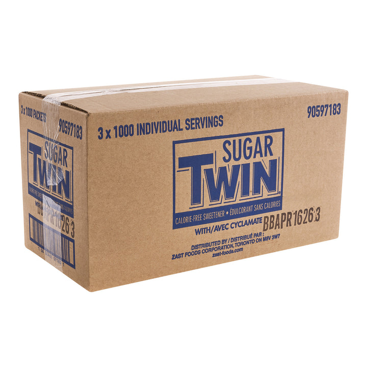 Sugar Substitute Twin Original - 3 x 1000 count - Sugar Twin - Restaurant and Foodservice Ingredients - Canadian Distribution