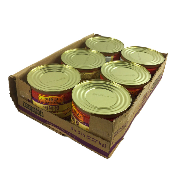 Sauce Hoisin - 6 x 5 lbs (Case = 1 x 5 lbs) - Lee Kum Kee - Restaurant and Foodservice Ingredients - Canadian Distribution