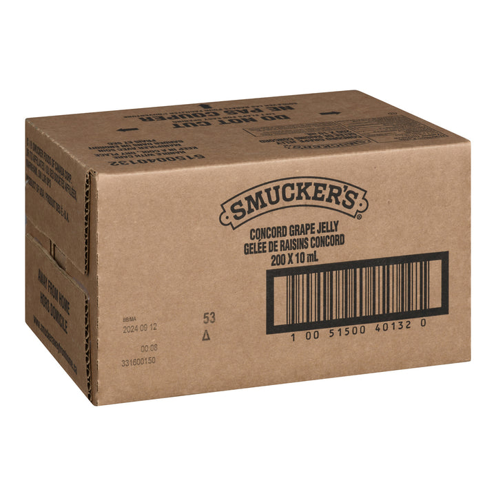 Gelée de raisin - 200 x 10 mL - Jm Smucker - Ingrédients pour restaurants et services de restauration - Distribution canadienne