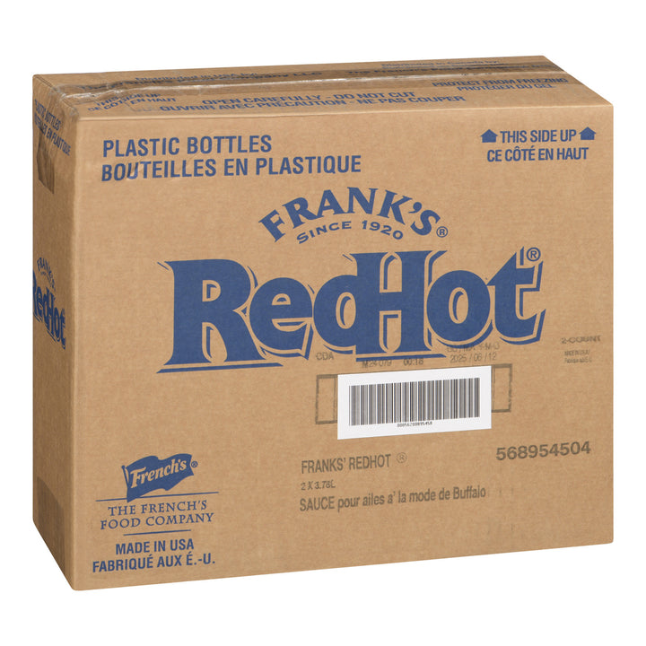 Sauce Wing Buffalo Red Hot - 2 x 3.78 L - Franks - Restaurant and Foodservice Ingredients - Canadian Distribution