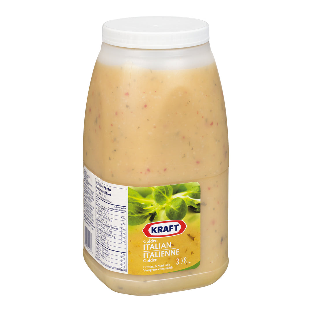 Dressing Italian Golden - 2 x 3.78 L - Kraft - Restaurant and Foodservice Ingredients - Canadian Distribution