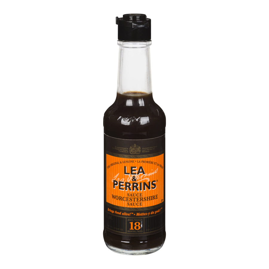 Sauce Worcestershire - 12 x 142 mL - Lea & Perrins - Restaurant and Foodservice Ingredients - Canadian Distribution