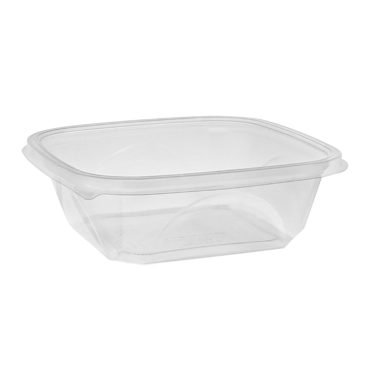 Bowl Plastic Clear Square 32 oz. 7 x 7 - 2 x 150 count - Pactiv Corp - Packaging and Accessories - Restaurant Supplies and Equipment - Canadian Distribution