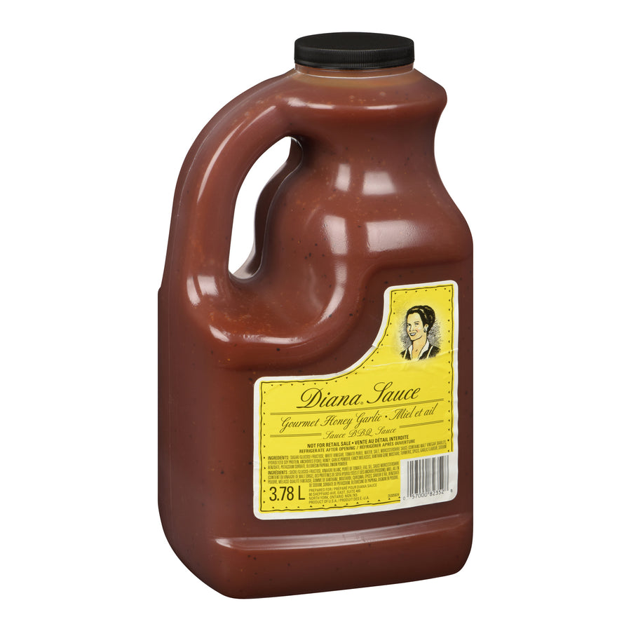 Sauce Honey Garlic BBQ - 2 x 3.78 L - Diana - Restaurant and Foodservice Ingredients - Canadian Distribution