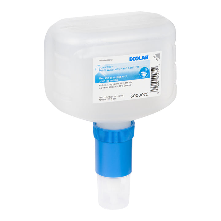 Sanitizer Hand Foam Waterless - 6 x 750 mL - Ecolab - Packaging and Accessories - Restaurant Supplies and Equipment - Canadian Distribution