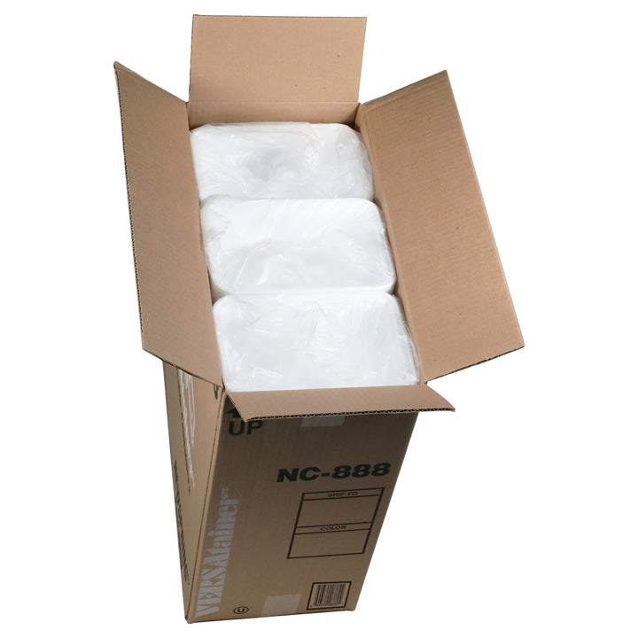 Container Plastic Rectangle White with Lid - 150 x 38 oz - Versatainer - Packaging and Accessories - Restaurant Supplies and Equipment - Canadian Distribution