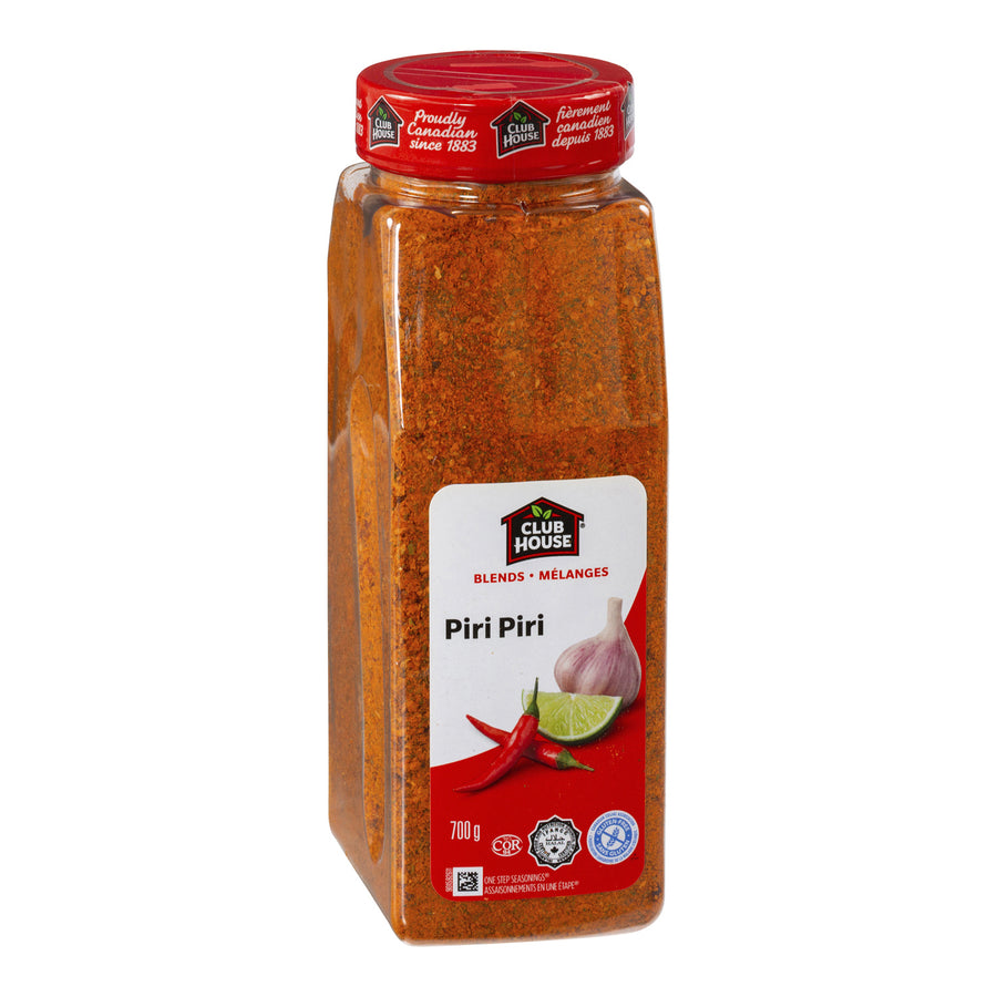 Mix Seasoning Piri Piri - 6 x 700 g (Case = 1 x 700 g) - Clubhouse - Restaurant and Foodservice Ingredients - Canadian Distribution