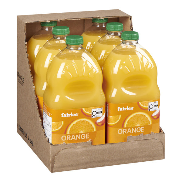 Juice Orange Blend - Fairlee Juices - 6 x 1.89 L - Restaurant and Foodservice Ingredients - Canadian Distribution - Ships Free Within Canada on Orders Above CAD $199