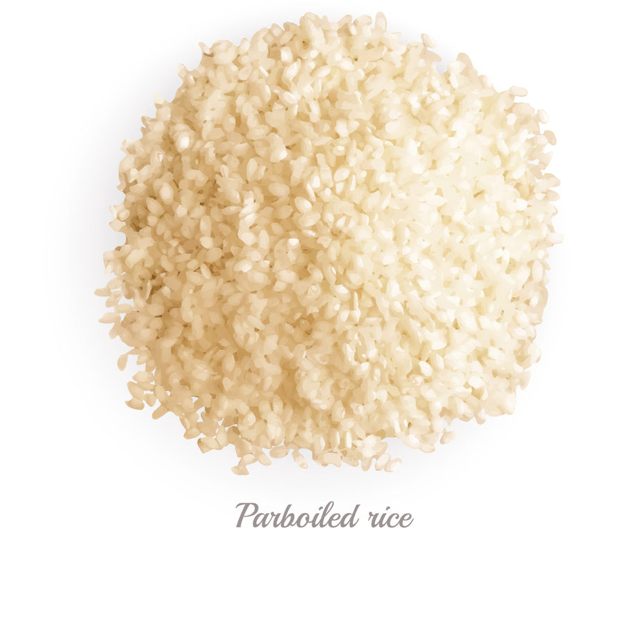 Rice Long Parboiled - 1 x 50 lbs - Gia - Restaurant and Foodservice Ingredients - Canadian Distribution