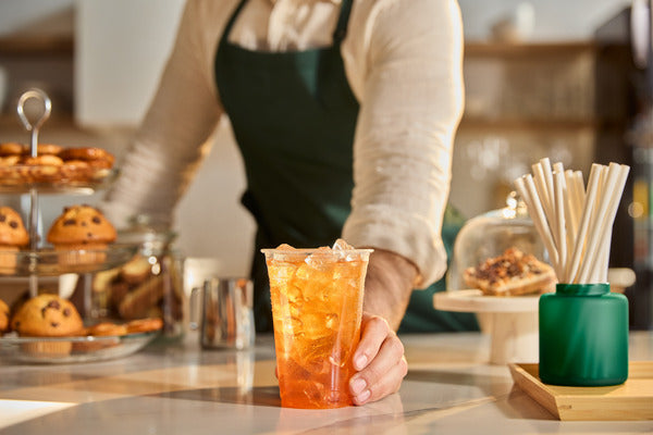 Drink Concentrate Peach 7+1 - Fairlee Juices - 6 x 1 L - Restaurant and Foodservice Ingredients - Canadian Distribution - Ships Free Within Canada on Orders Above CAD $199