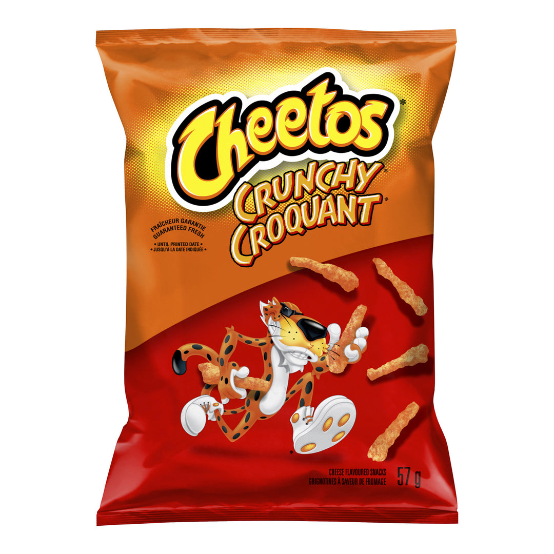 Chip Cheetos Crunchy 57 g. - 40 x 57 g - Cheetos - Restaurant and Foodservice Ingredients - Canadian Distribution